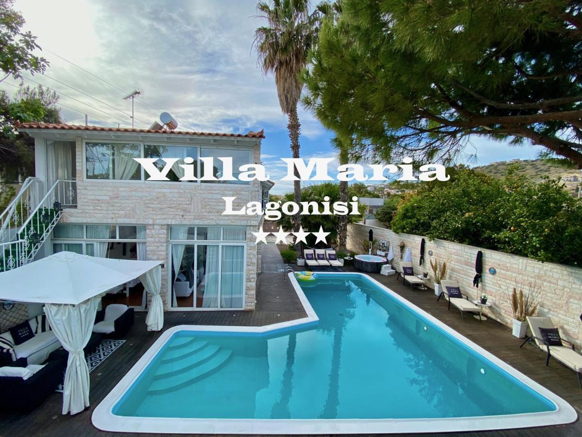 Villa Maria Lagonissi - Private First Floor Villa Καλύβια Θορικού Εξωτερικό φωτογραφία